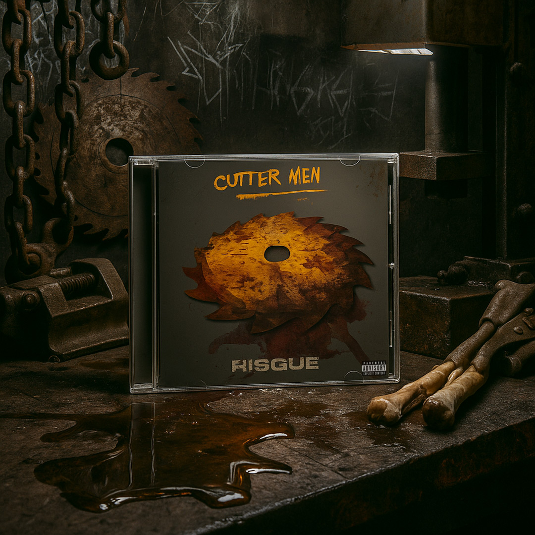 identité visuelle metal hardcore Cutter Men pochette album