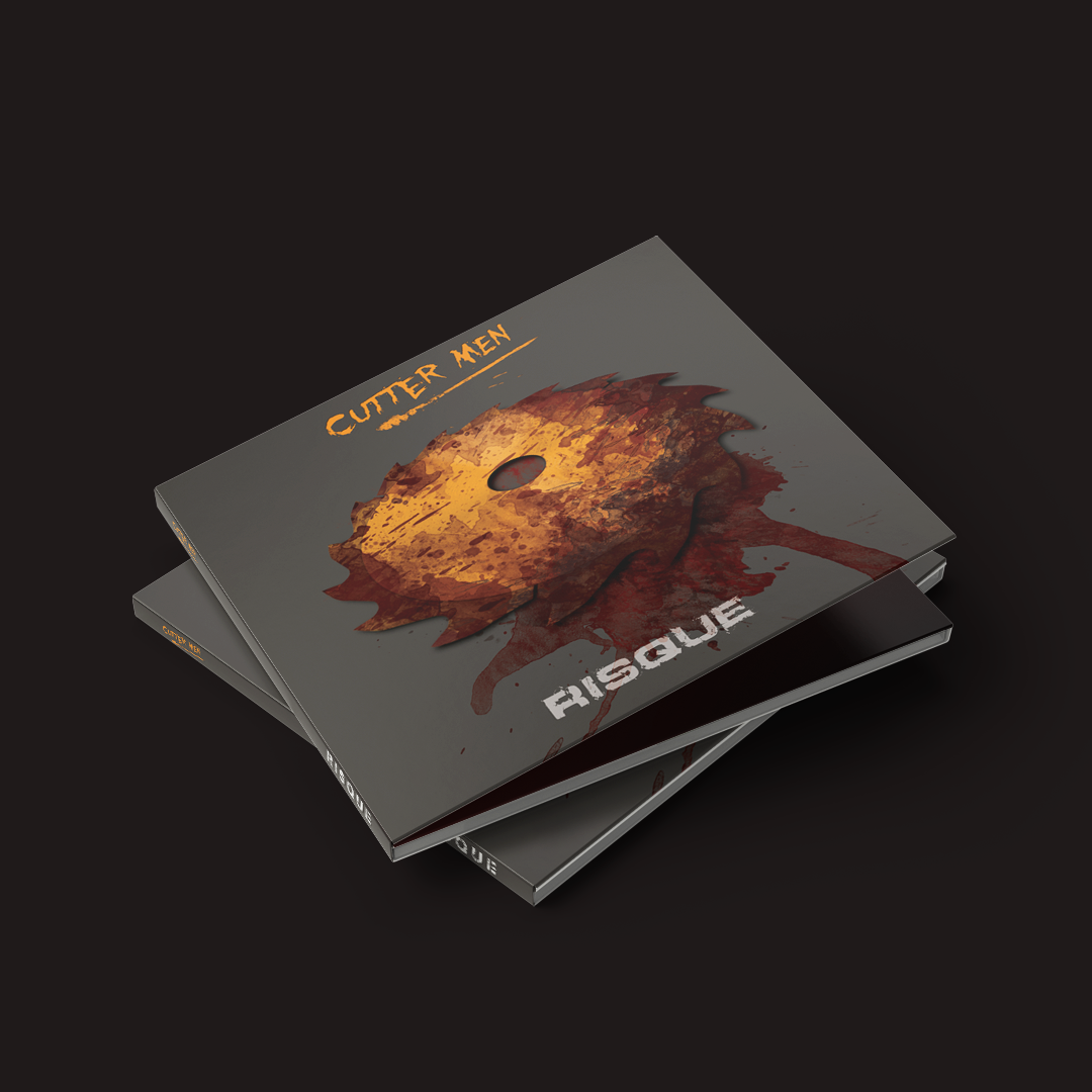 identité visuelle metal hardcore Cutter Men pochette album